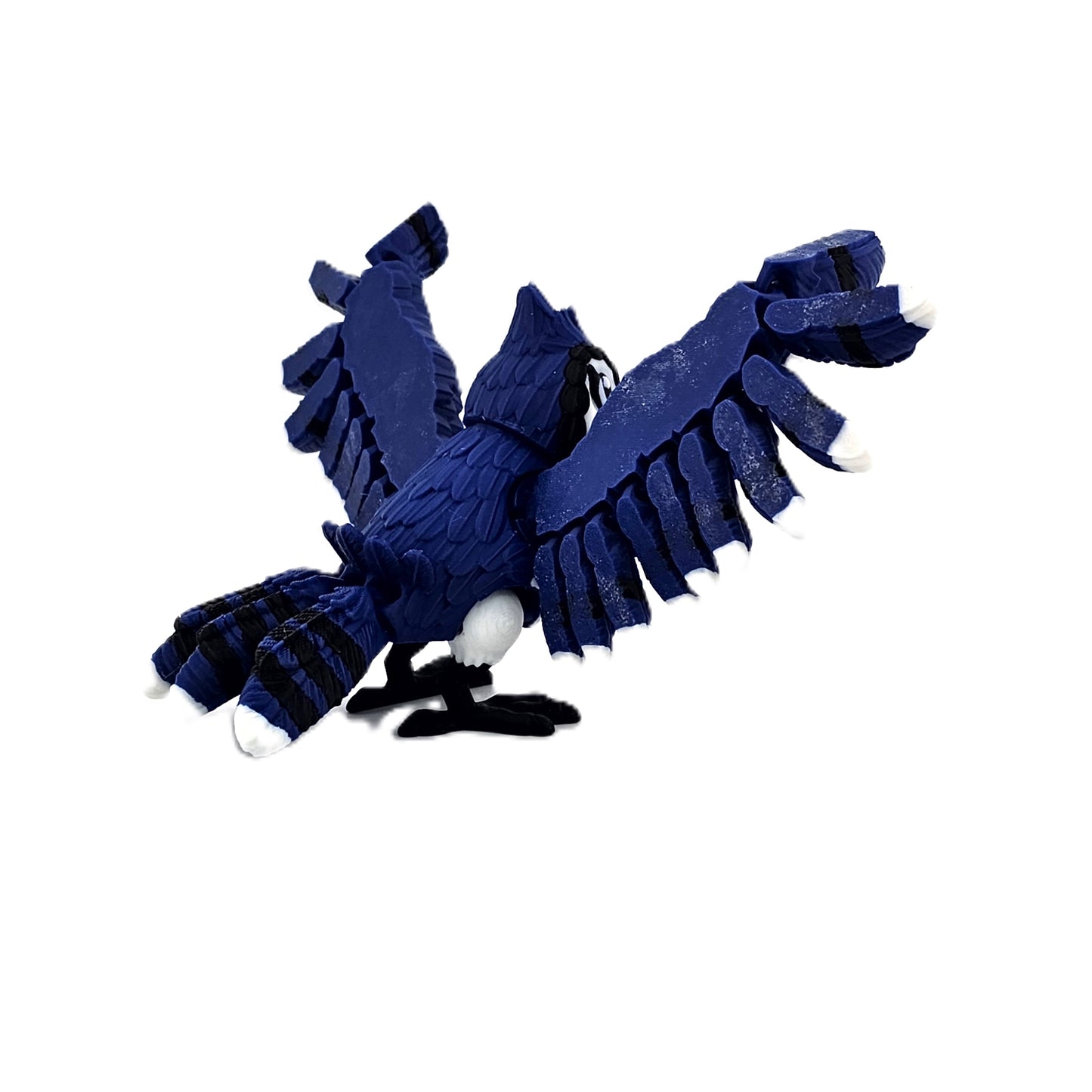 Prospect 3D - Soaring Skies - 3D Printed Blue Jay – 8" W x 5" H x 5" L