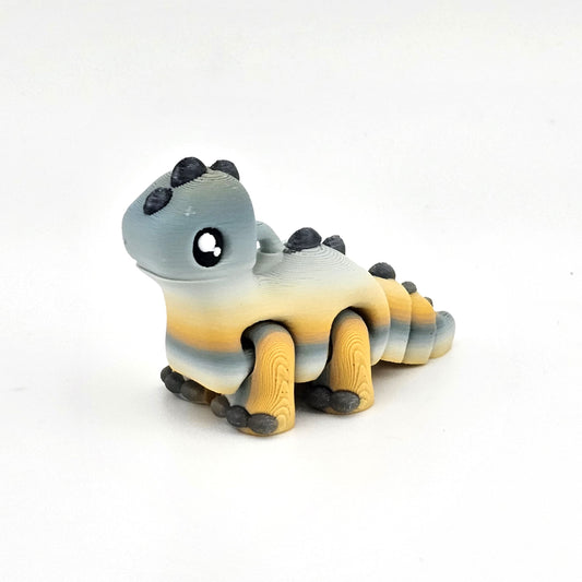 Prospect 3D - Oni Mini's - Mini 3D Printed Dinosaur Figurines – 2" Colorful Desk Toys & Party Favors