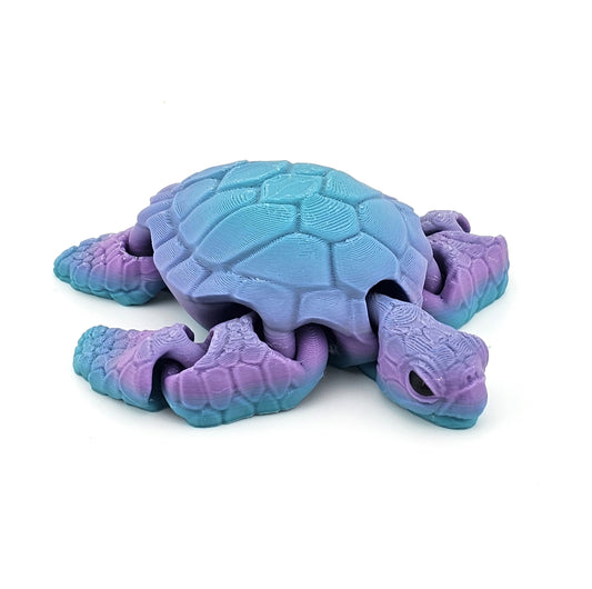 Prospect 3D - Baby Realistic Sea Turtle — 3D Printed (4.5" L × 5.5" W) — Sea Turtle Shores Collection