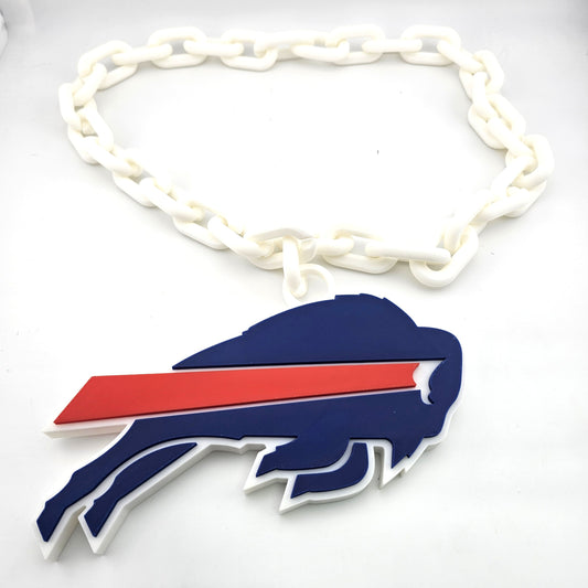 Prospect 3D - Football Hype Chains - 3D Printed Jumbo Football Team Logo Hype Chain