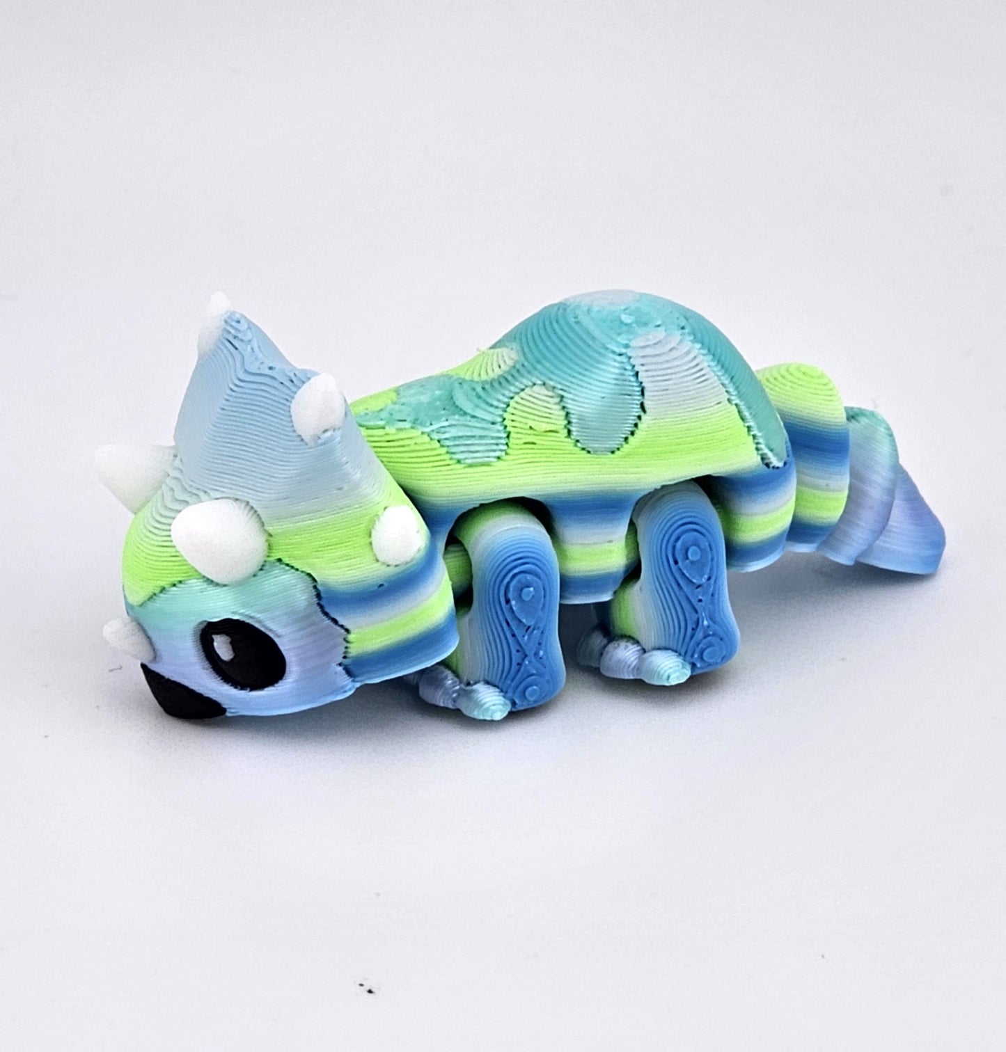Prospect 3D - Oni Mini's - Mini 3D Printed Dinosaur Figurines – 2" Colorful Desk Toys & Party Favors