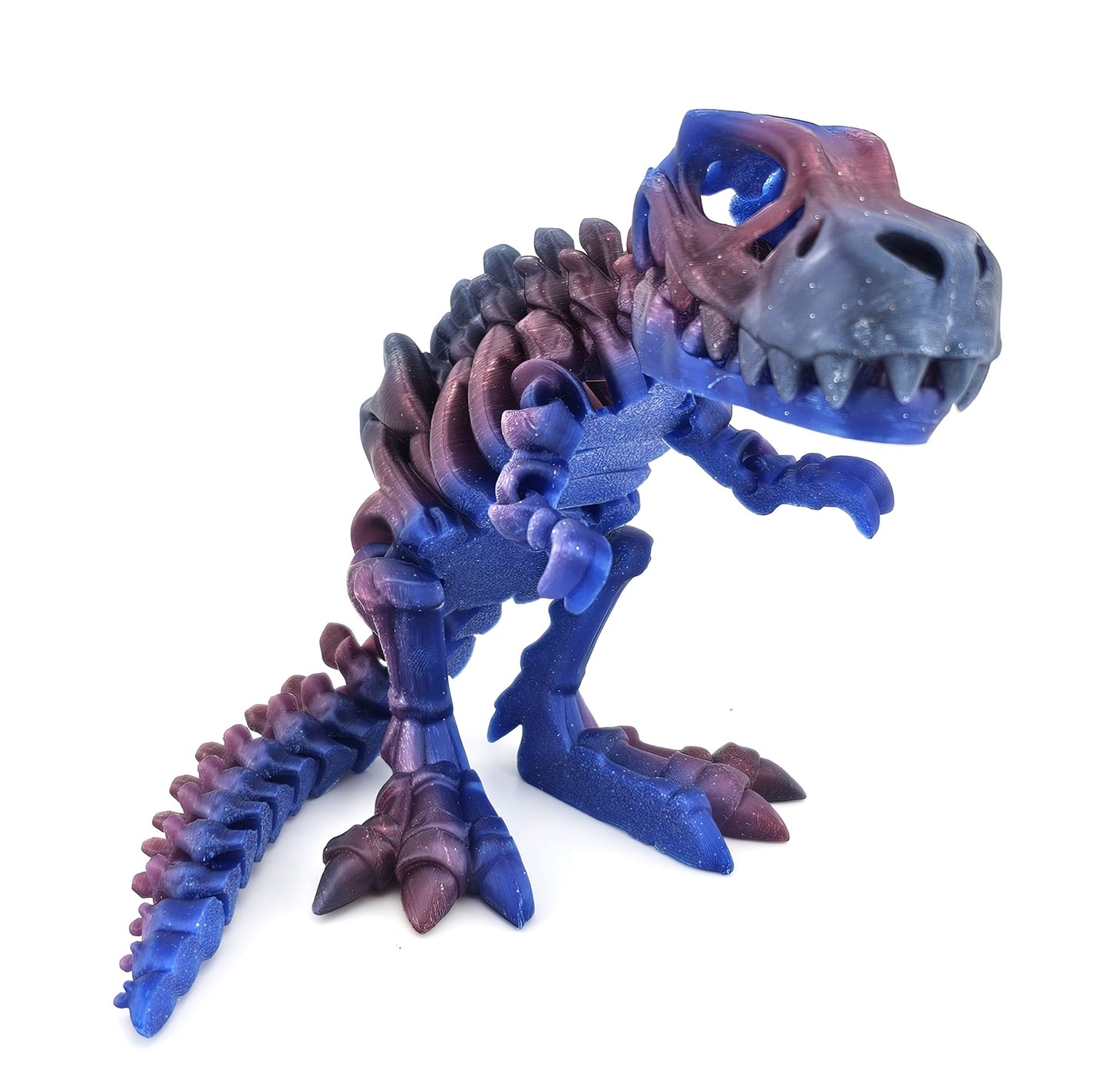 Prospect 3D - The Bone Yard - Large Terry's 5 Inches Tall Dinosaur Skeleton with Detailed Bone Structure and Playful Grin for Dino Enthusiasts