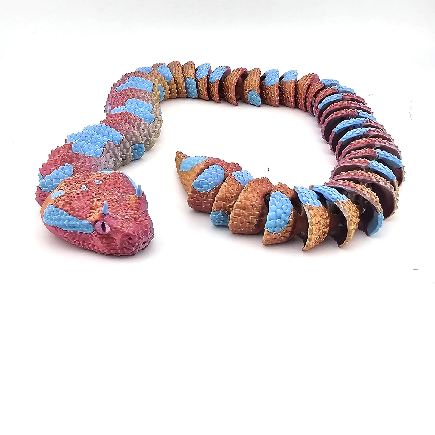 Prospect 3D - 3D Printed Realistic Snakes – 24"–30" Poseable Reptile Models (King Cobra, Copperhead, Horned Viper, Gaboon Viper & More)
