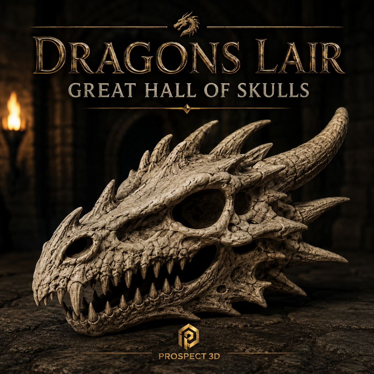 Dragons Lair - Great Hall Of Skulls