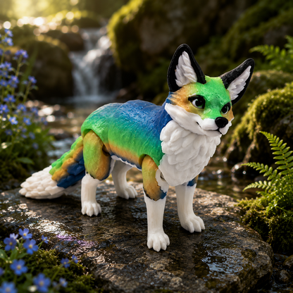 Prospect 3D - Wolves Den - Realistic Fox - Beautiful Home Décor