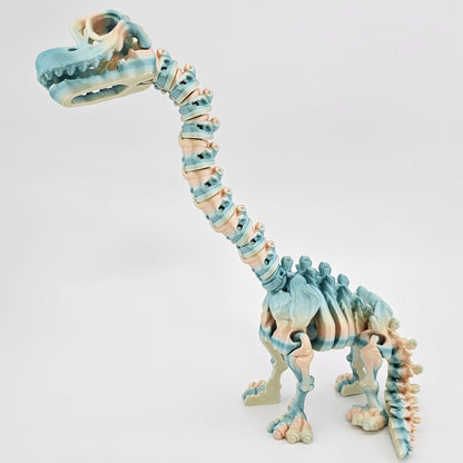 Prospect 3D - The Bone Yard - Large Benny's 9 Inches Tall Dinosaur Skeleton with Detailed Bone Structure and Playful Grin for Dino Enthusiasts