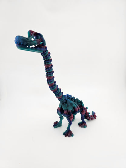 Prospect 3D - The Bone Yard - Large Benny's 9 Inches Tall Dinosaur Skeleton with Detailed Bone Structure and Playful Grin for Dino Enthusiasts