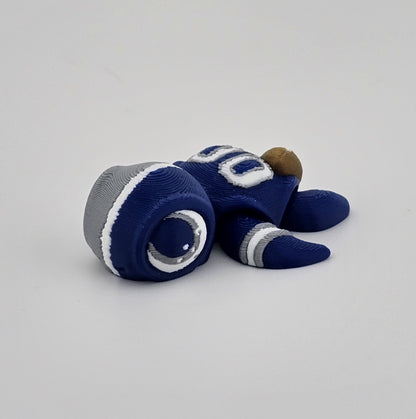 Prospect 3D - Sea Turtle Island - 3D Printed Miniature Football Sea Turtles