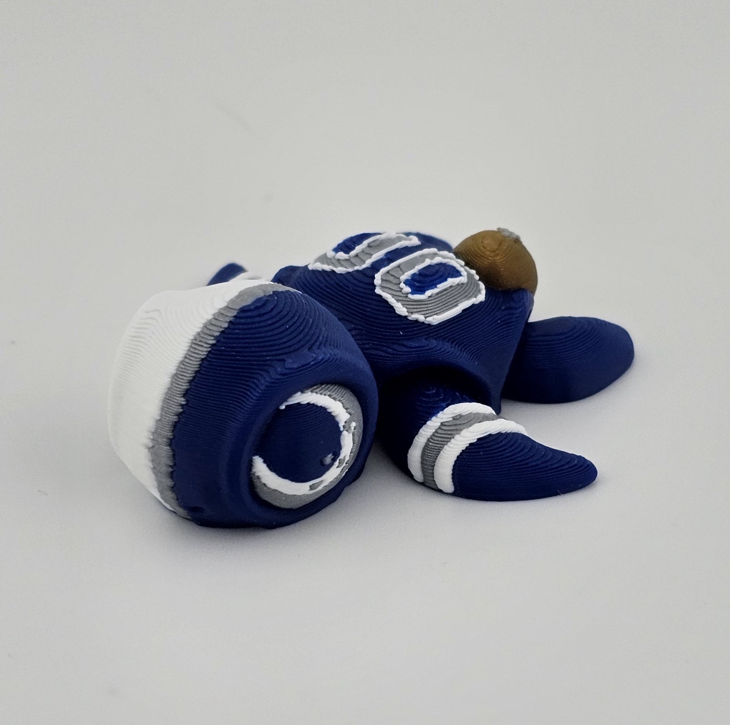 Prospect 3D - Sea Turtle Island - 3D Printed Miniature Football Sea Turtles