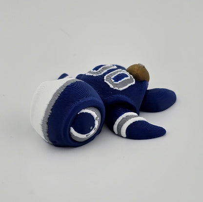Prospect 3D - Sea Turtle Island - 3D Printed Miniature Football Sea Turtles