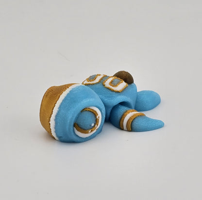 Prospect 3D - Sea Turtle Island - 3D Printed Miniature Football Sea Turtles