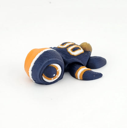 Prospect 3D - Sea Turtle Island - 3D Printed Miniature Football Sea Turtles
