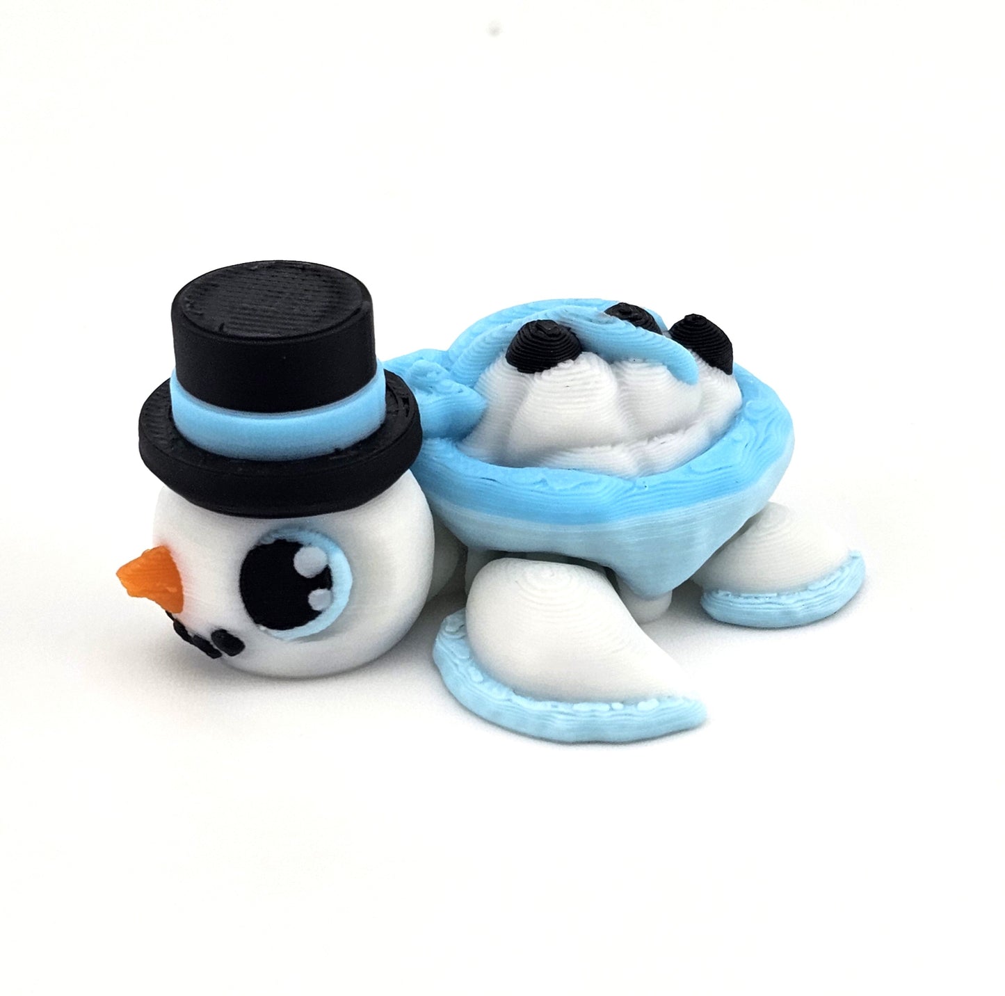 Prospect 3D - Sea Turtle Island - 3D Printed Miniature Christmas Theme Sea Turtles