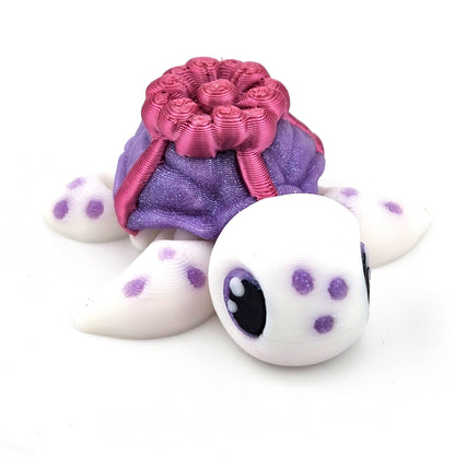 Prospect 3D - Sea Turtle Island - 3D Printed Miniature Christmas Theme Sea Turtles
