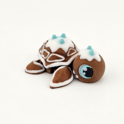 Prospect 3D - Sea Turtle Island - 3D Printed Miniature Christmas Theme Sea Turtles