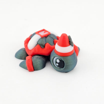 Prospect 3D - Sea Turtle Island - 3D Printed Miniature Christmas Theme Sea Turtles