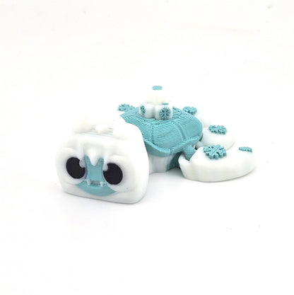 Prospect 3D - Sea Turtle Island - 3D Printed Miniature Christmas Theme Sea Turtles