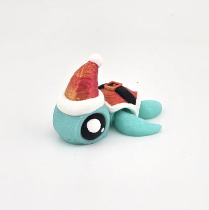 Prospect 3D - Sea Turtle Island - 3D Printed Miniature Christmas Theme Sea Turtles