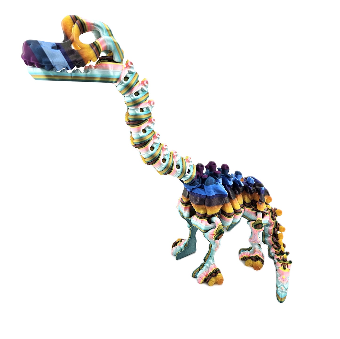 Prospect 3D - The Bone Yard - Jumbo Benny's 13.75 Inches Tall Dinosaur Skeleton with Detailed Bone Structure and Playful Grin for Dino Enthusiasts