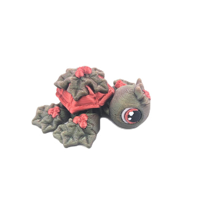 Prospect 3D - Sea Turtle Island - 3D Printed Miniature Christmas Theme Sea Turtles