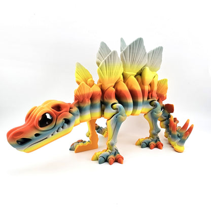 Prospect 3D - The Bone Yard - Jumbo Spike's Skeleton - 14 inches long - Prehistoric wonder