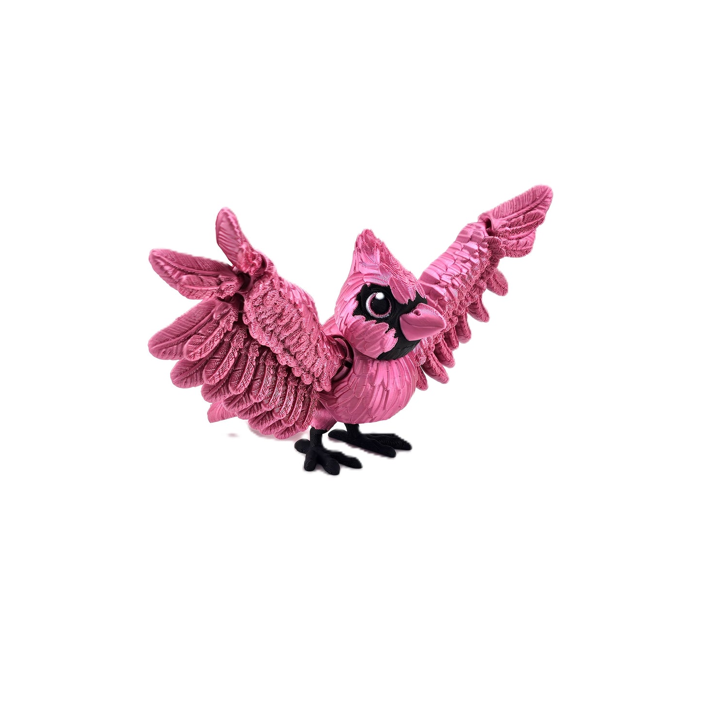 Prospect 3D - Soaring Skies - Cardinal - 7x3.5x3.5 Inches - 3D Printed Bird Decor for Home & Nature Lovers