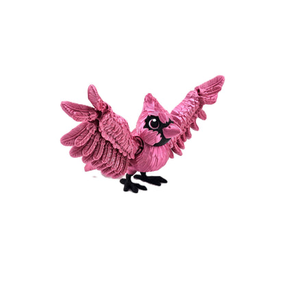 Prospect 3D - Soaring Skies - Cardinal - 7x3.5x3.5 Inches - 3D Printed Bird Decor for Home & Nature Lovers