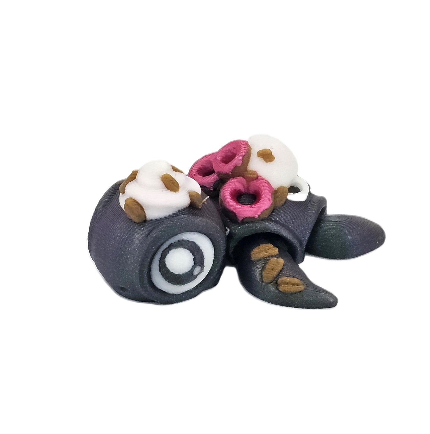 Prospect 3D - Sea Turtle Island - Bakery-Style Sea Turtle Figurine – 2" 3D Printed Mini