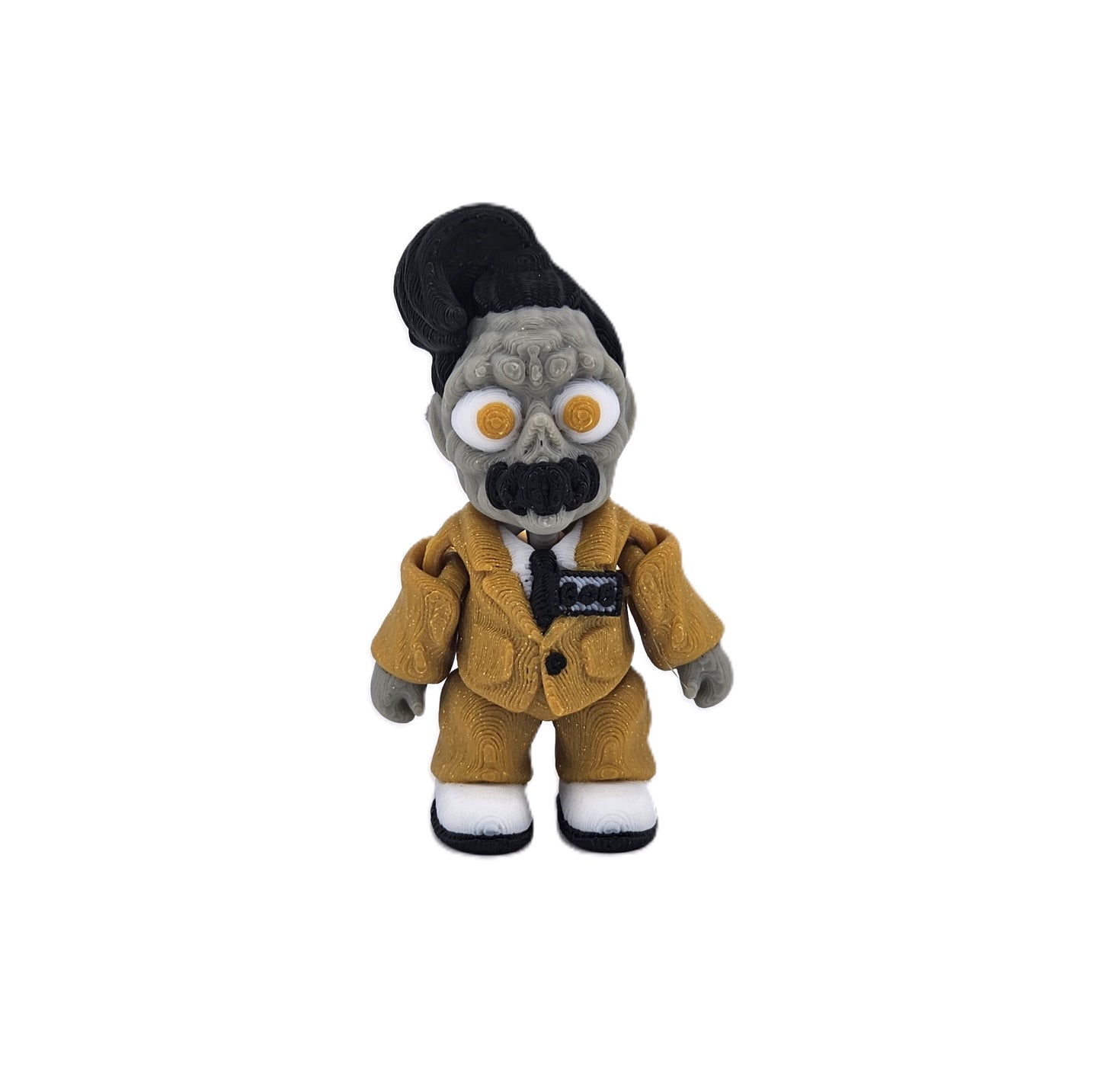 Prospect 3D - Paragold Minis - 3D Printed Beetlejuice-Inspired Mini Figures – 2" Collectible Characters