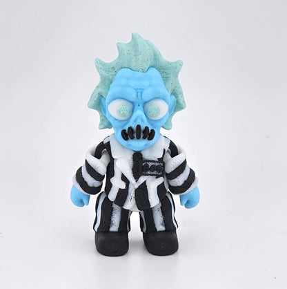 Prospect 3D - Paragold Minis - 3D Printed Beetlejuice-Inspired Mini Figures – 2" Collectible Characters