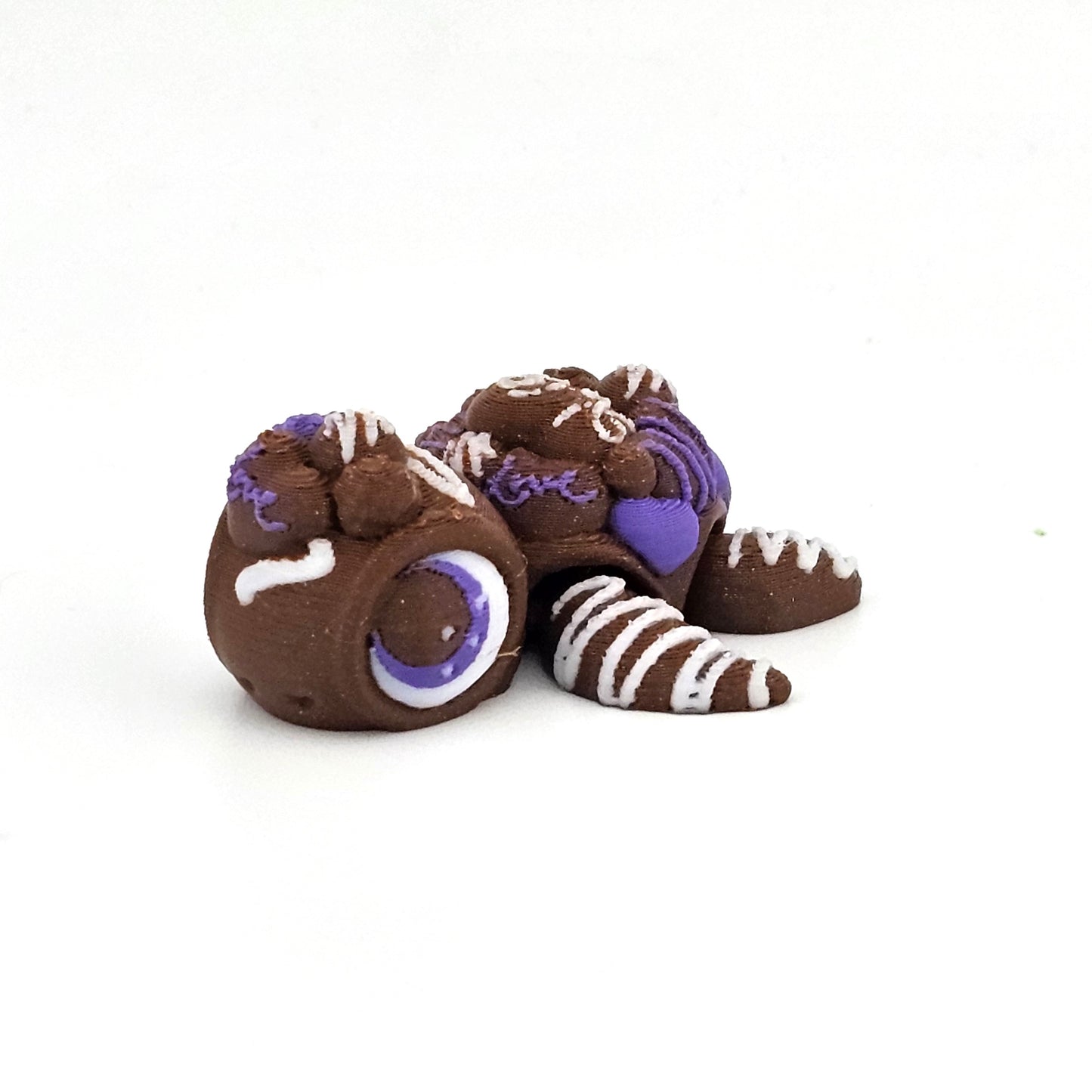 Prospect 3D - Sea Turtle Island - Bakery-Style Sea Turtle Figurine – 2" 3D Printed Mini