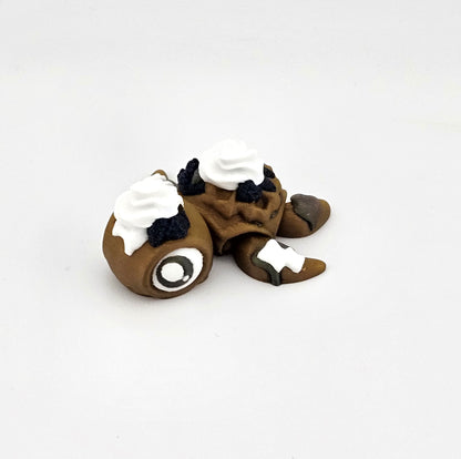 Prospect 3D - Sea Turtle Island - Bakery-Style Sea Turtle Figurine – 2" 3D Printed Mini