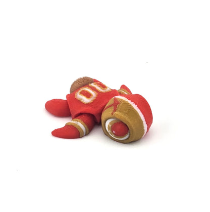 Prospect 3D - Sea Turtle Island - 3D Printed Miniature Football Sea Turtles