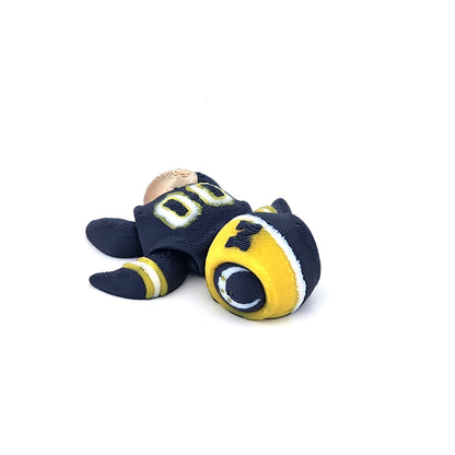 Prospect 3D - Sea Turtle Island - 3D Printed Miniature Football Sea Turtles