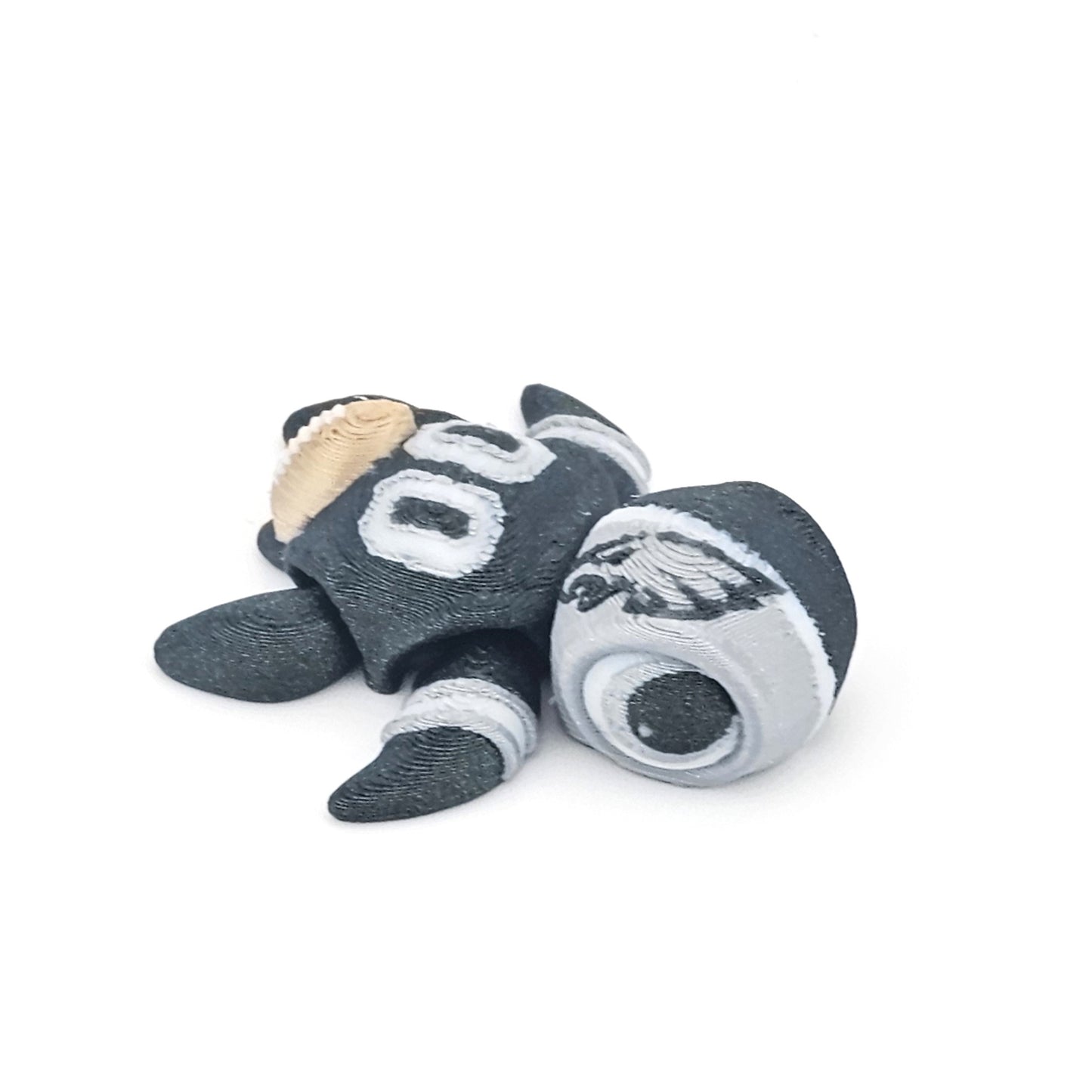 Prospect 3D - Sea Turtle Island - 3D Printed Miniature Football Sea Turtles