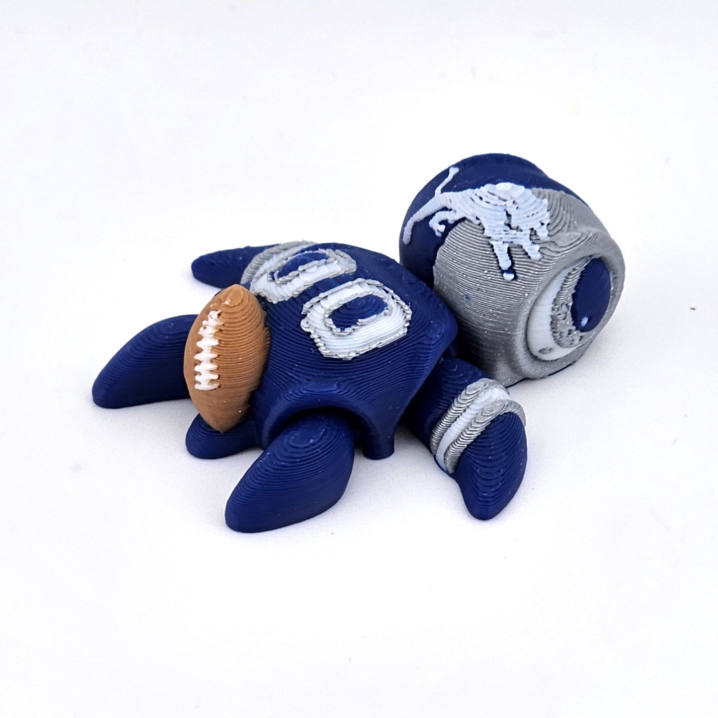 Prospect 3D - Sea Turtle Island - 3D Printed Miniature Football Sea Turtles