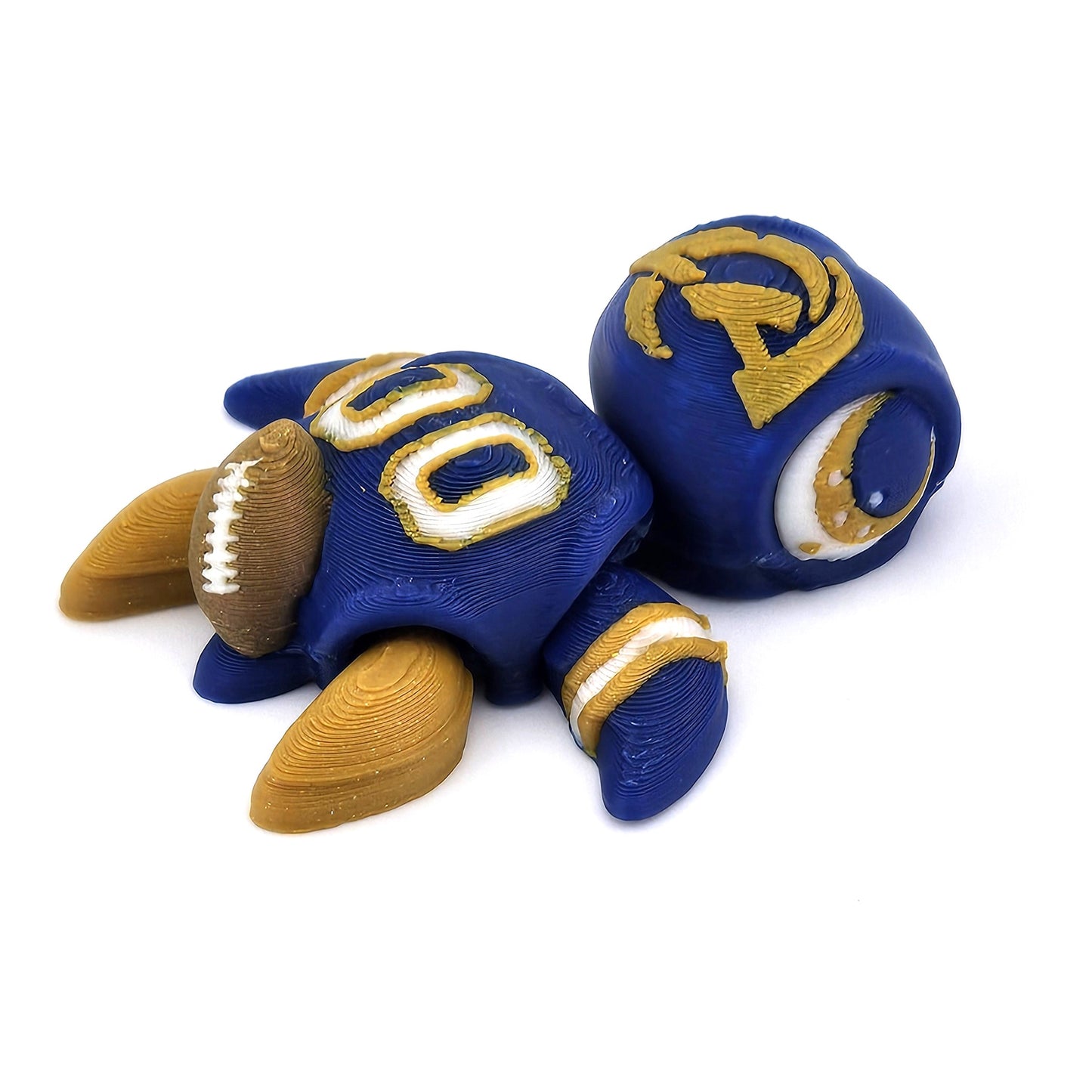 Prospect 3D - Sea Turtle Island - 3D Printed Miniature Football Sea Turtles