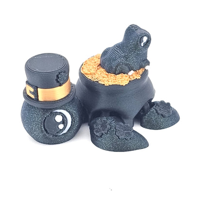 Prospect 3D - Sea Turtle Island – 2" Mini 3D Printed Sea Turtle (Various Themes)