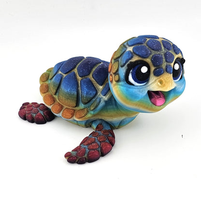 Prospect 3D - Happy Baby Sea Turtle – 3D Printed - Sea Turtle Shores Collection