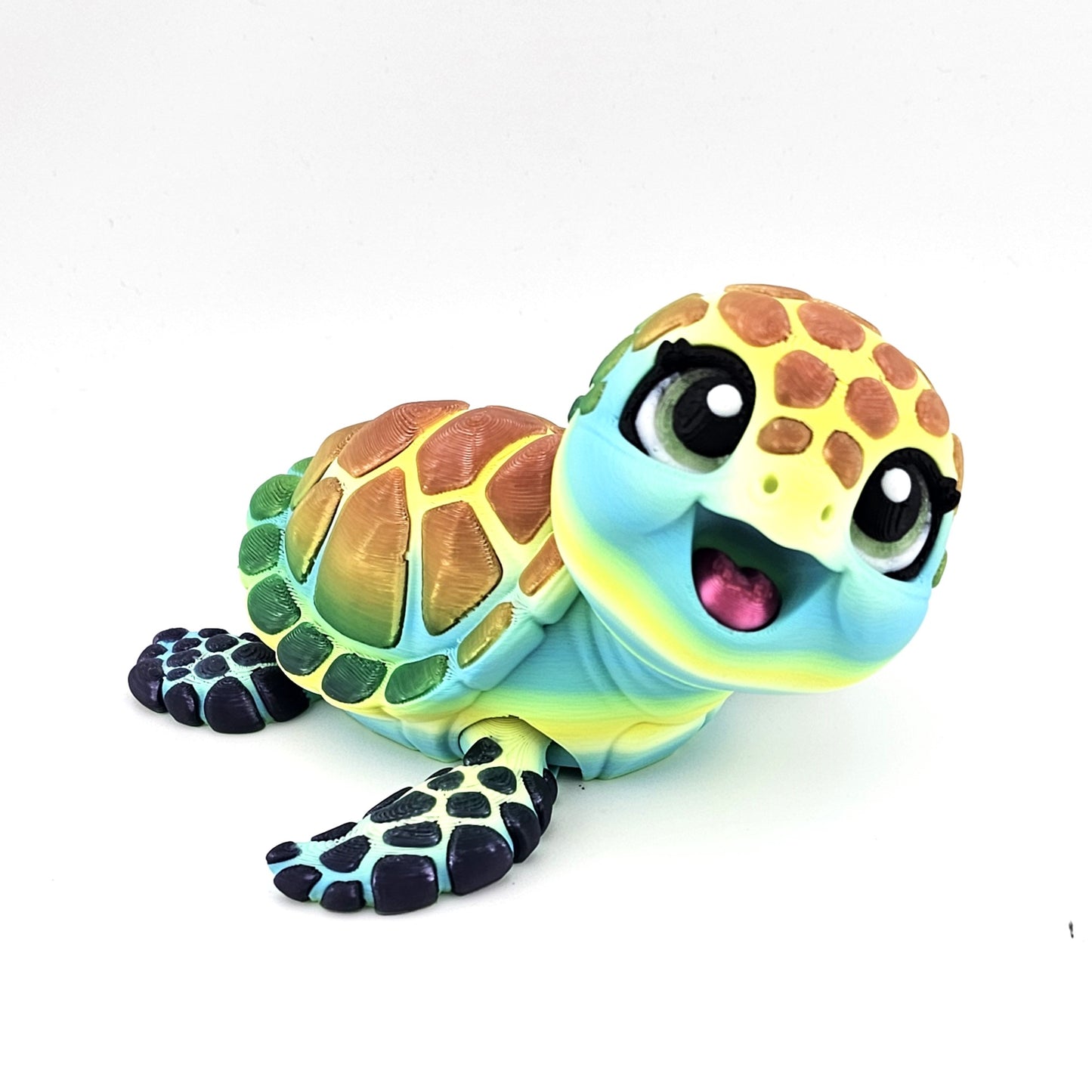 Prospect 3D - Happy Baby Sea Turtle – 3D Printed - Sea Turtle Shores Collection
