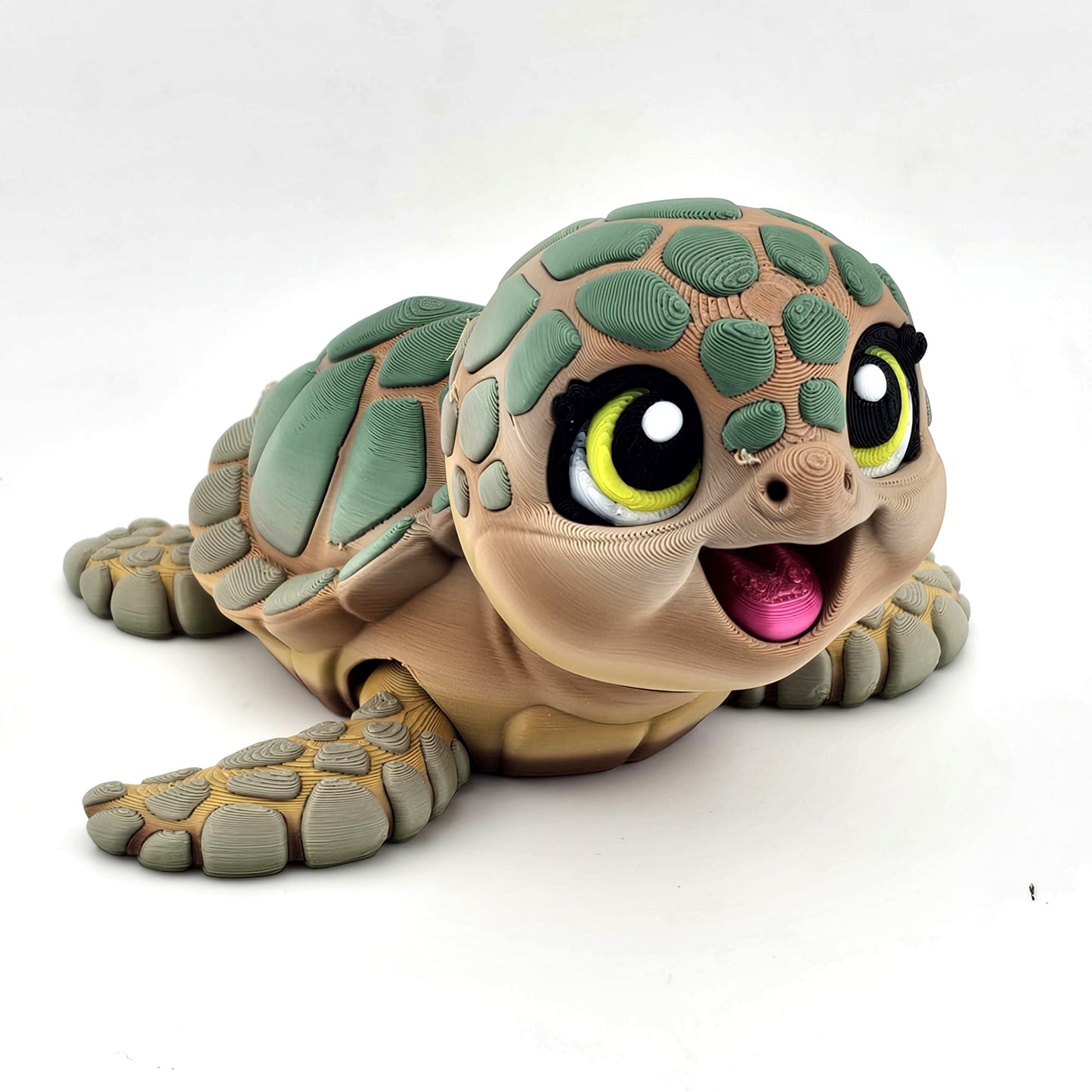 Prospect 3D - Happy Baby Sea Turtle – 3D Printed - Sea Turtle Shores Collection
