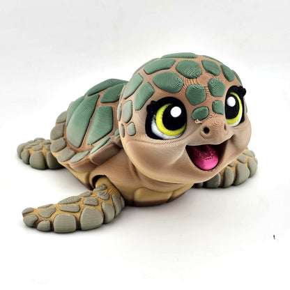 Prospect 3D - Happy Baby Sea Turtle – 3D Printed - Sea Turtle Shores Collection