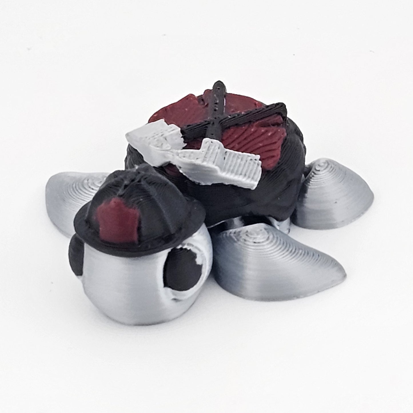 Prospect 3D - 3D Printed Service Mini Sea Turtle – Sea Turtle Shores Collection (Army, Navy, Marine, Air Force, Coast Guard, Police)