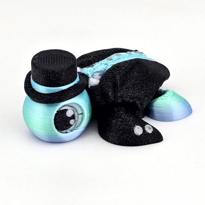 Prospect 3D - Sea Turtle Island – 2" Mini 3D Printed Sea Turtle (Various Themes)