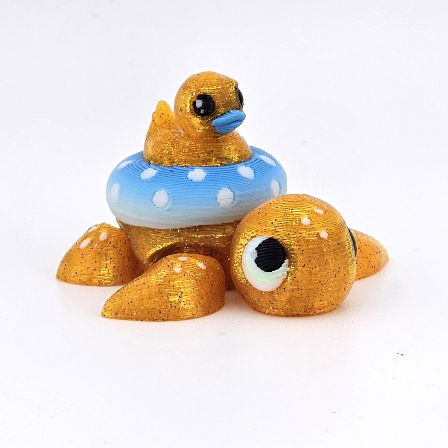 Prospect 3D - Sea Turtle Island – 2" Mini 3D Printed Sea Turtle (Various Themes)