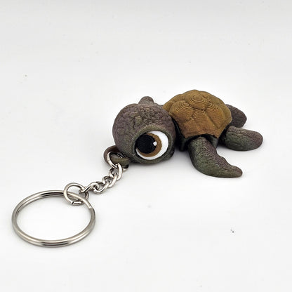 Prospect 3D - Sea Turtle Island – 2" Mini 3D Printed Sea Turtle (Various Themes)