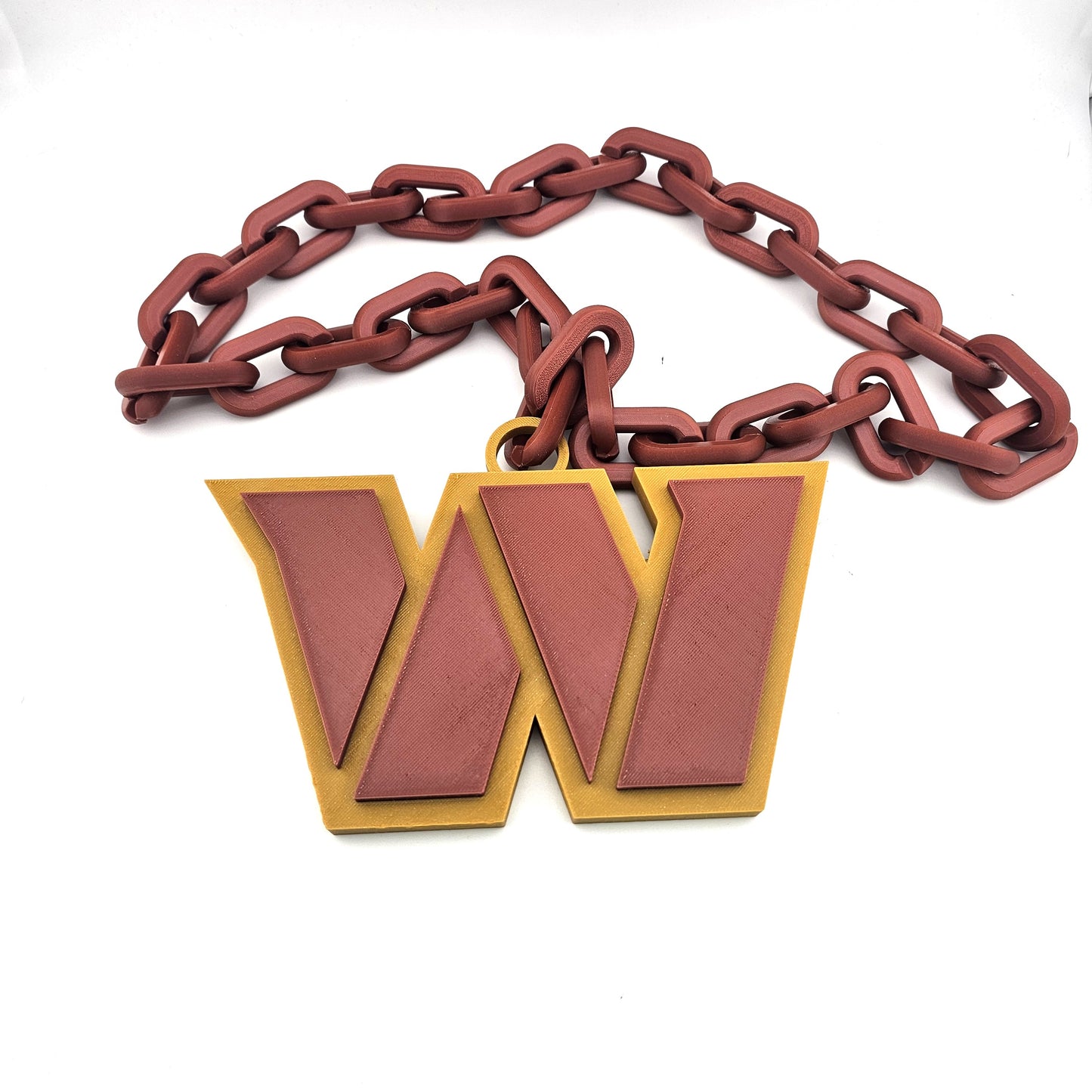 Prospect 3D - Football Hype Chains - 3D Printed Jumbo Football Team Logo Hype Chain