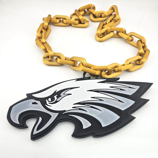Prospect 3D - Football Hype Chains - 3D Printed Jumbo Football Team Logo Hype Chain