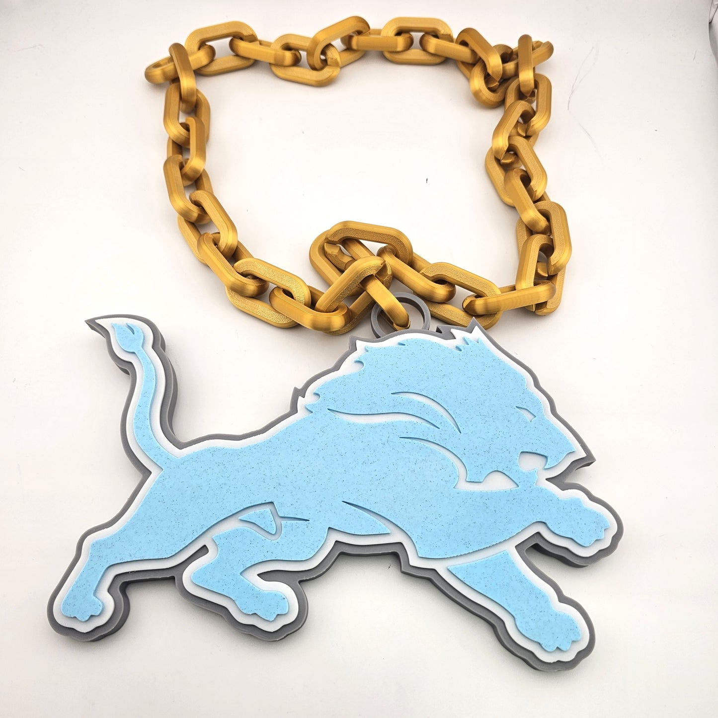 Prospect 3D - Football Hype Chains - 3D Printed Jumbo Football Team Logo Hype Chain