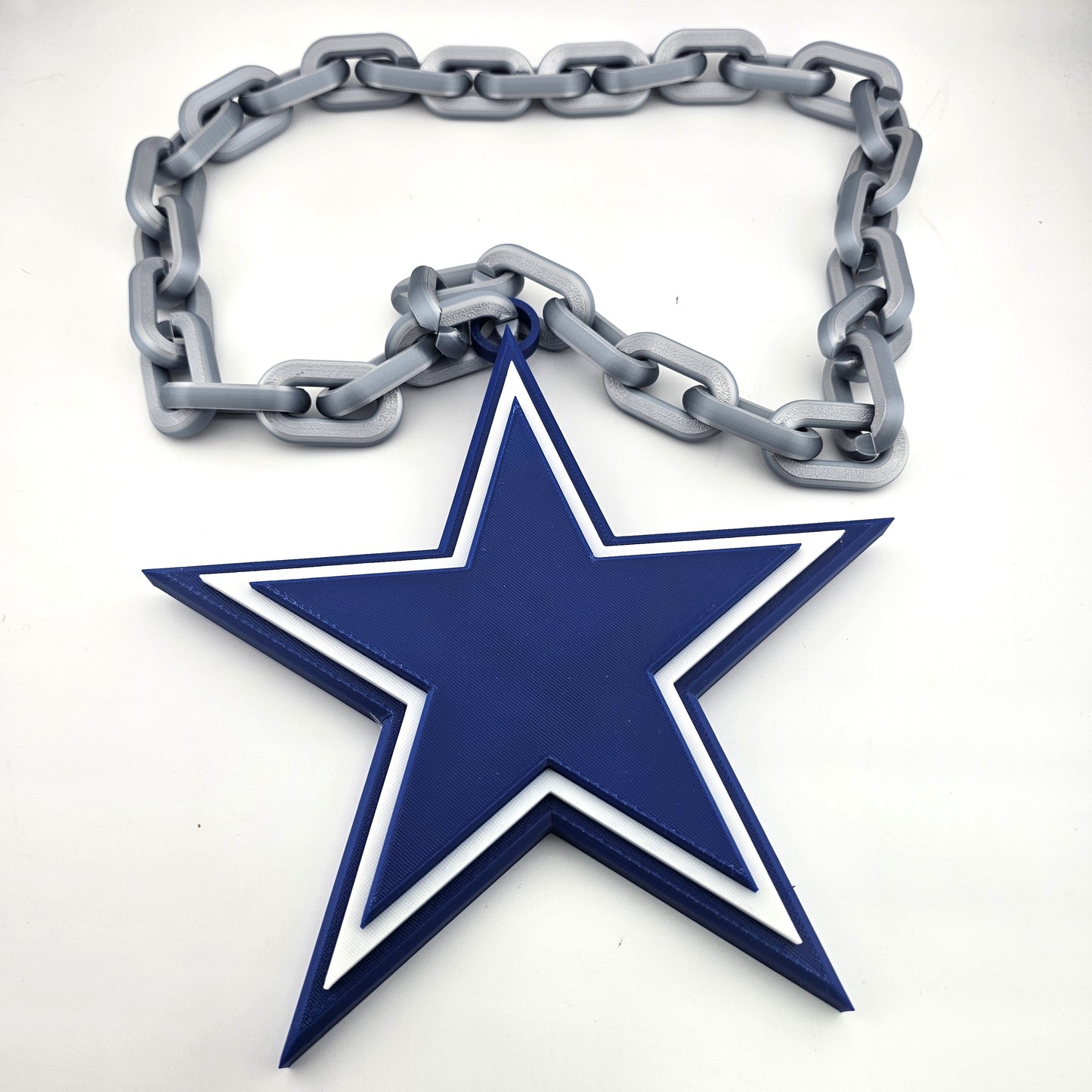 Prospect 3D - Football Hype Chains - 3D Printed Jumbo Football Team Logo Hype Chain